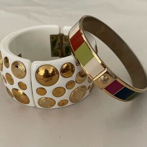 Coach Gold tone and Multicolor Women's Bracelets